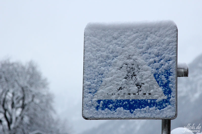 Schneeübergang